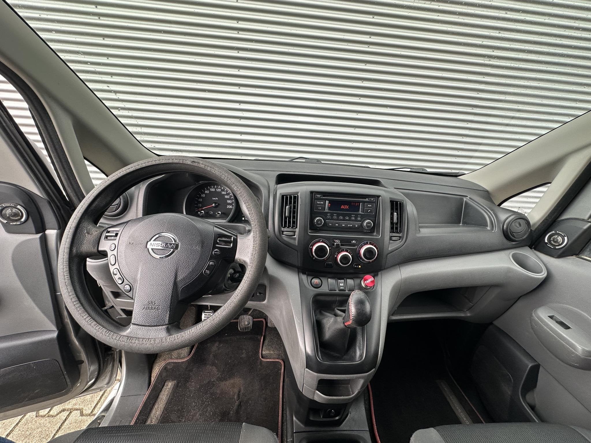 Nissan NV200 1.5 dCi Optima Airco|Cruise|Camera, Voorwielaandrijving, Euro 5, Stof, Gebruikt