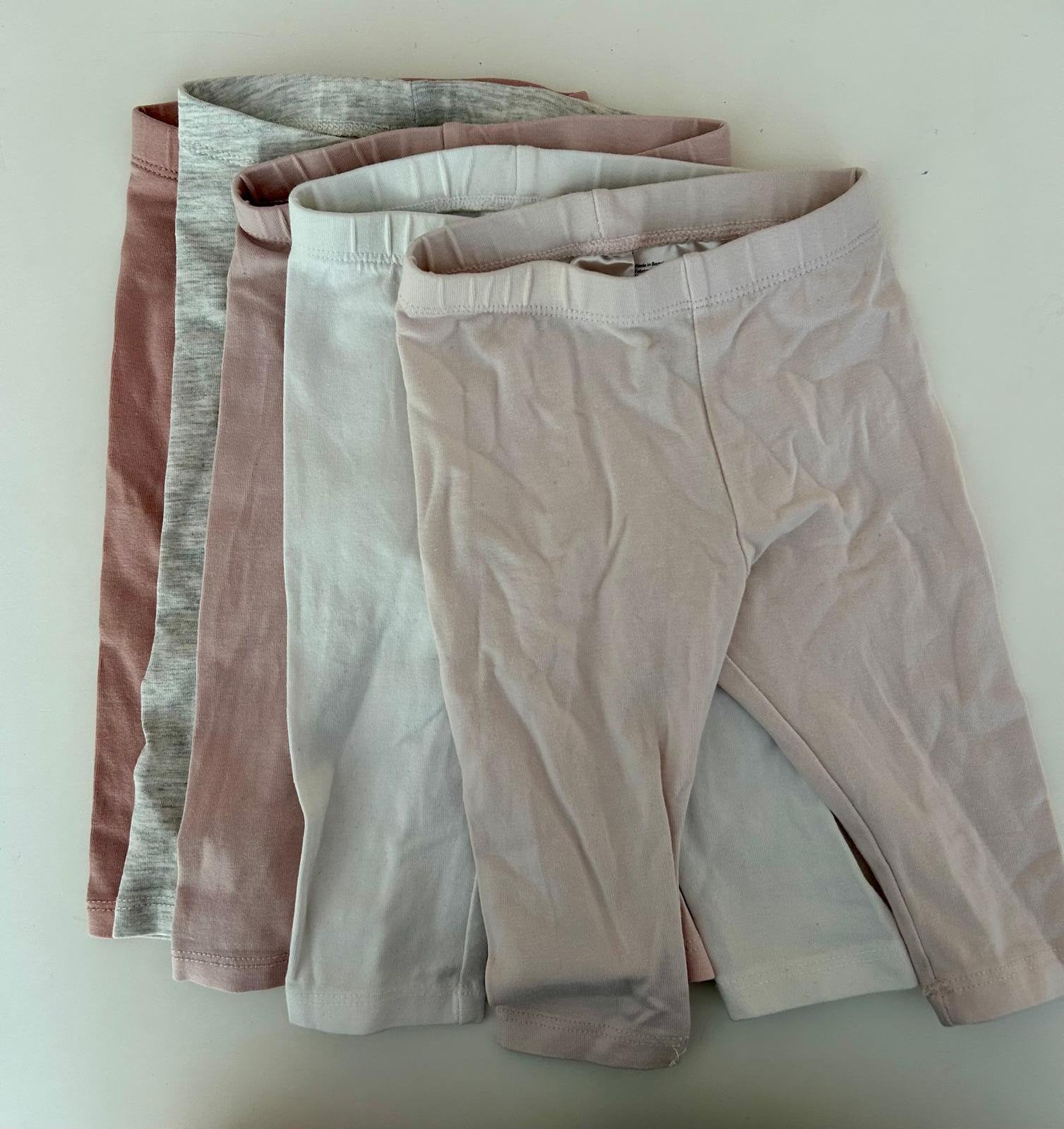 5x Legging maat 62 H&M, Legging, Meerkleurig, Overige maten, Ophalen of Verzenden
