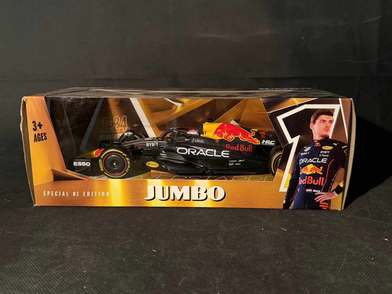 Max Verstappen RB18 Jumbo Schaalmodel 1:24, Ophalen of Verzenden, Nieuw, Auto, Bburago