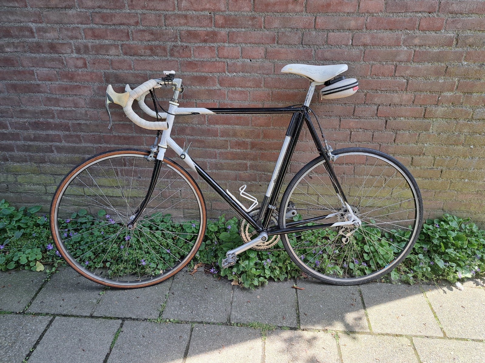 Old school Batavus racefiets, Fietsen en Brommers, Fietsen | Racefietsen, Ophalen, Gebruikt, 10 tot 15 versnellingen, Batavus