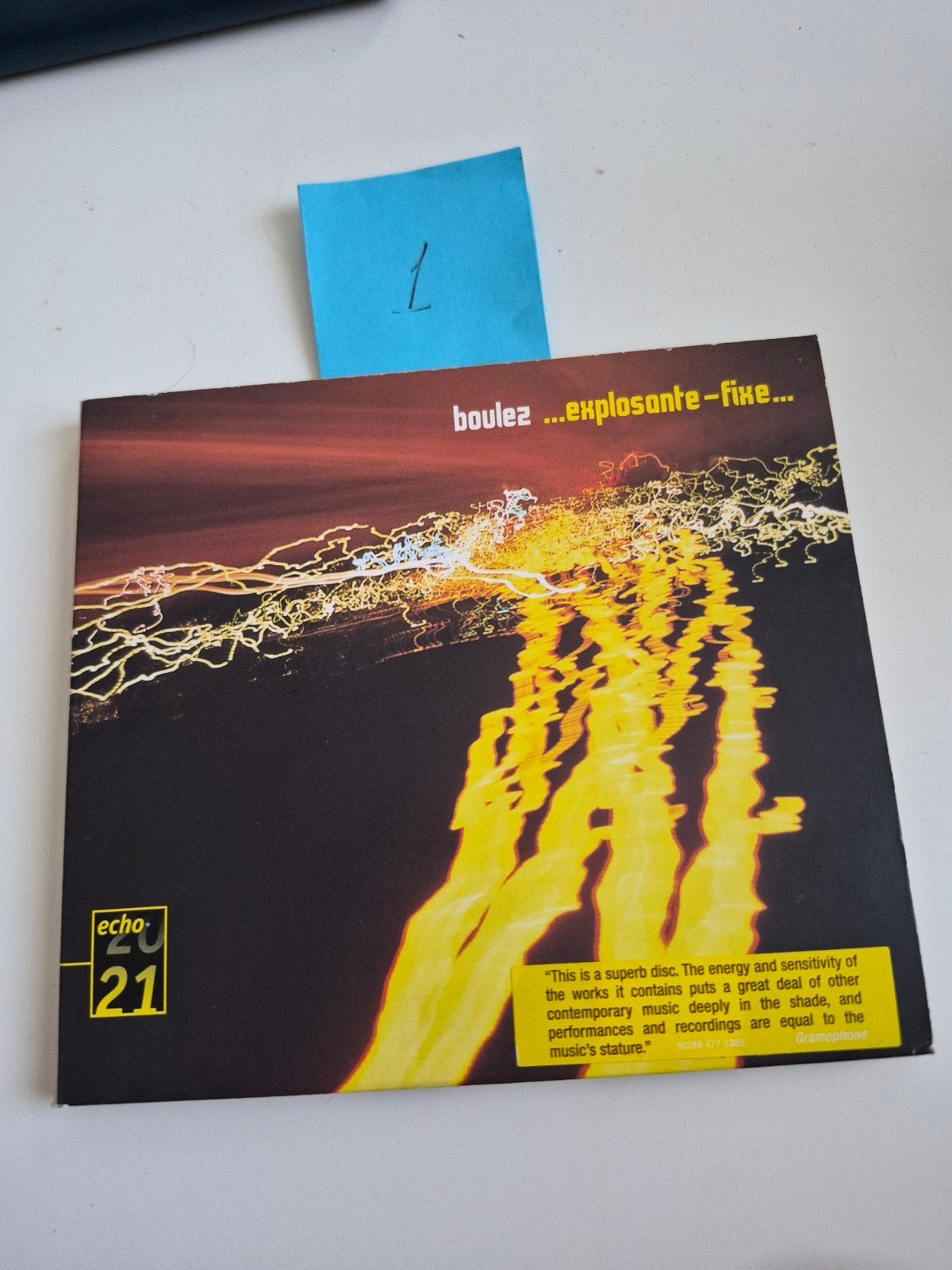 Pierre Boulez - Explosante-Fixe... Klassieke CD, Gebruikt, Overige componisten, Modernisme tot heden, Ophalen of Verzenden