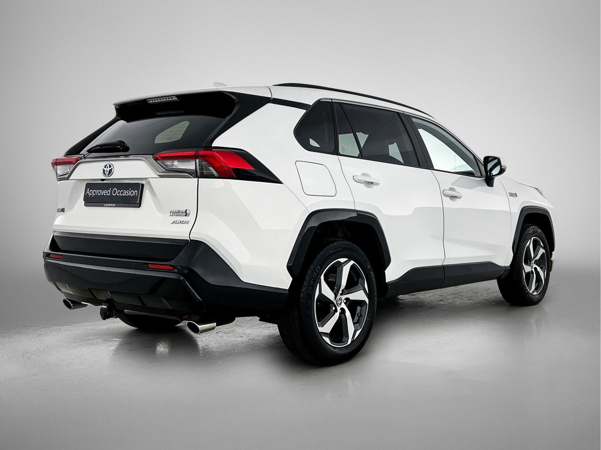 Toyota RAV4 2.5 Plug-in Hybrid AWD Business Plus | BTW Voert, Auto's, Automaat, Gebruikt, Wit, Bedrijf