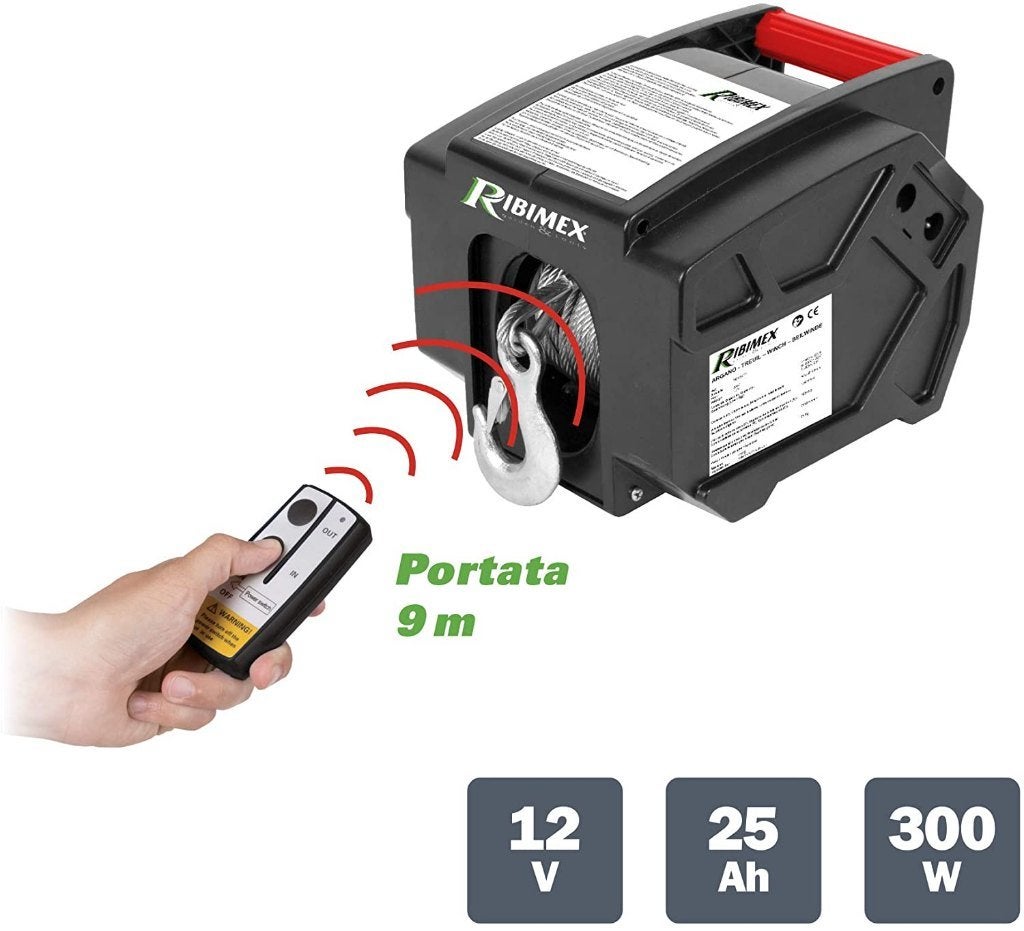 Elektrische Lier 5000kg Incl Remote Control