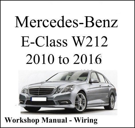 Mercedes E klasse W212 2010-2016 Workshop manual op DVD PDF, Verzenden