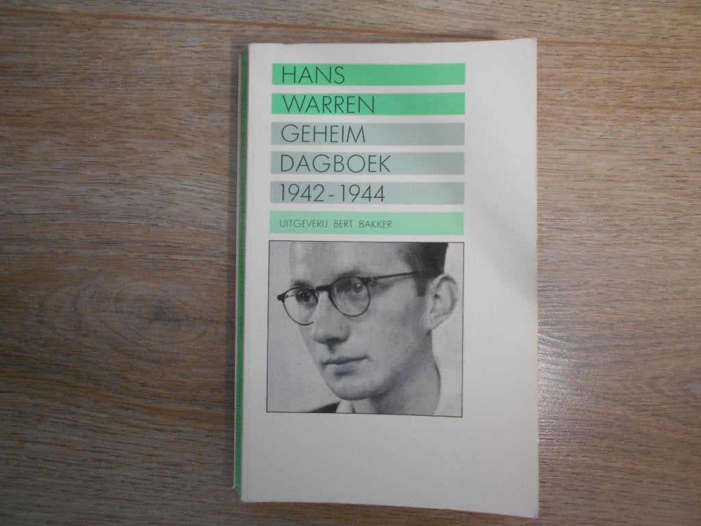 Hans Warren Geheim dagboek 1942-1944, Ophalen of Verzenden, Tweede Wereldoorlog, Zo goed als nieuw, Overige onderwerpen