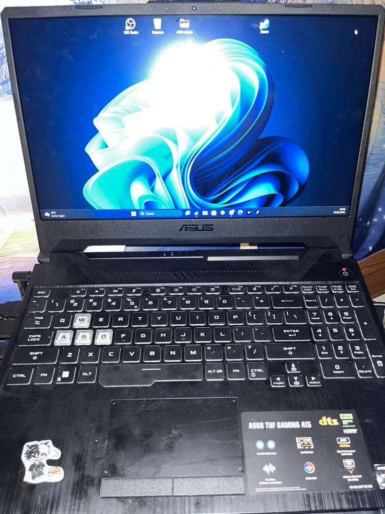 Gaming laptop Asus tuf gaming a15, Ophalen, Zo goed als nieuw