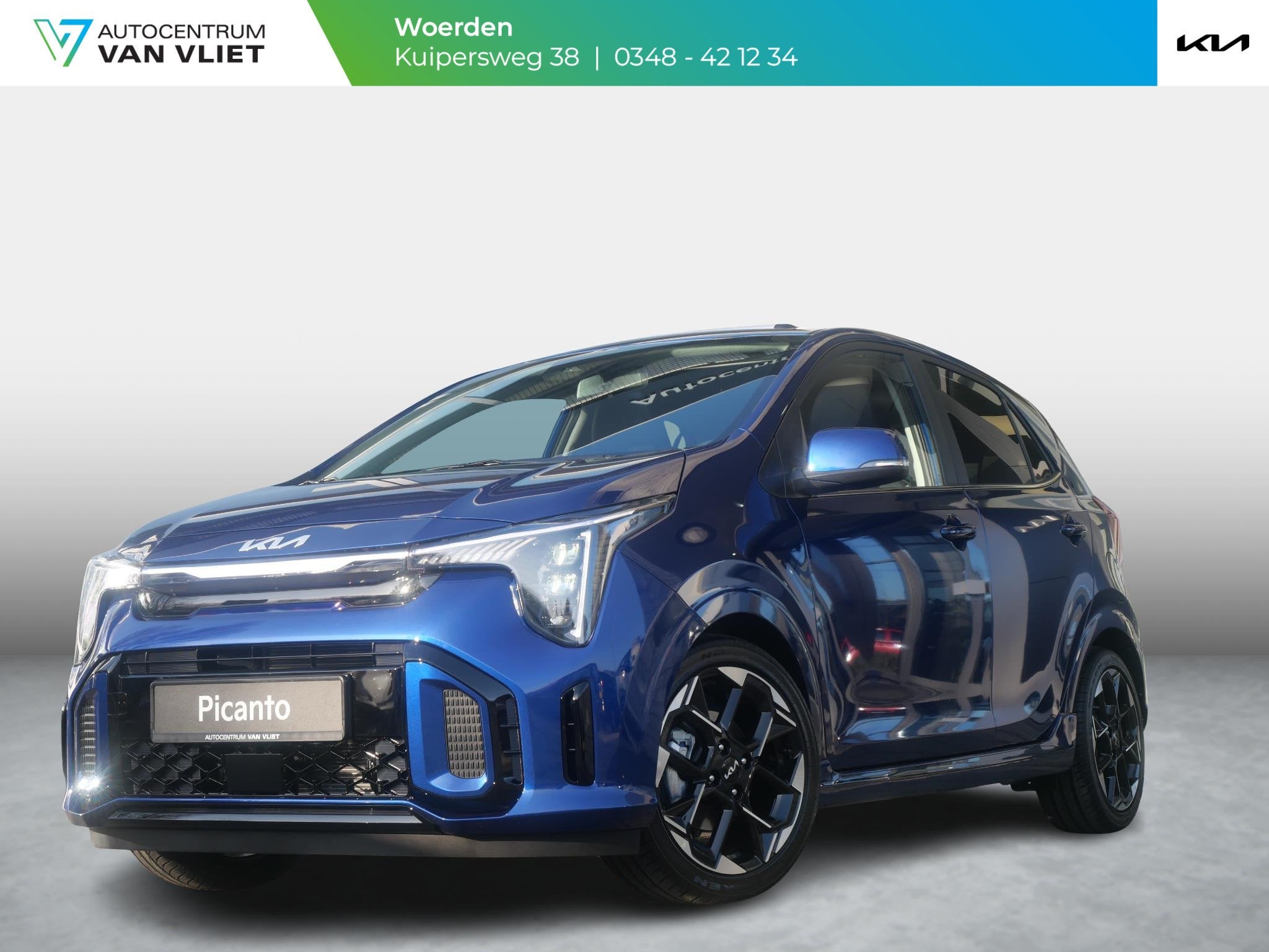 Kia Picanto 1.0 GDi GT-Line | Schuif/kantel | Navi | Stoel/s, Voorwielaandrijving, Euro 6, 918 kg, 68 pk