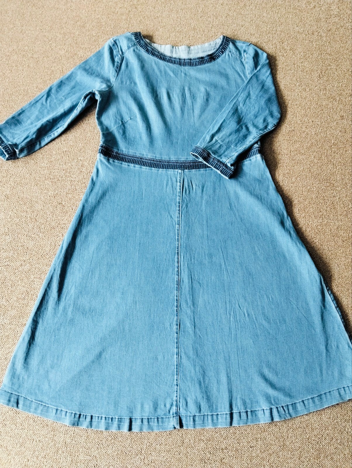 EDC spijkerjurk maat L, Kleding | Dames, Jurken, Blauw, Maat 42/44 (L), Ophalen of Verzenden, Gedragen