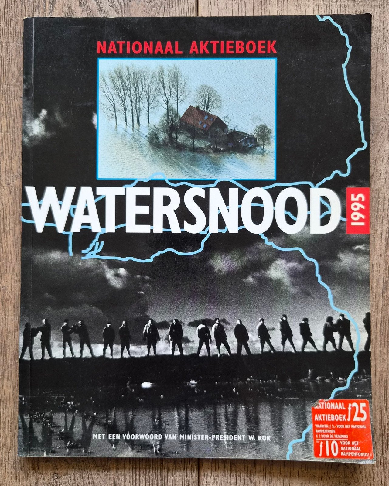 Watersnood 1995 - Nationaal Aktieboek, Boeken, Ophalen of Verzenden, 20e eeuw of later, Gelezen, Diverse auteurs (Nationaal Aktieboek)