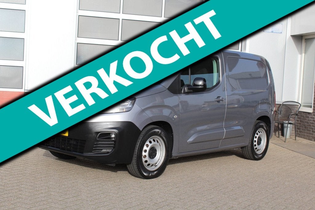 Citroen Ë-Berlingo Driver 50 kWh, Gebruikt, Zwart, Citroën, Origineel Nederlands