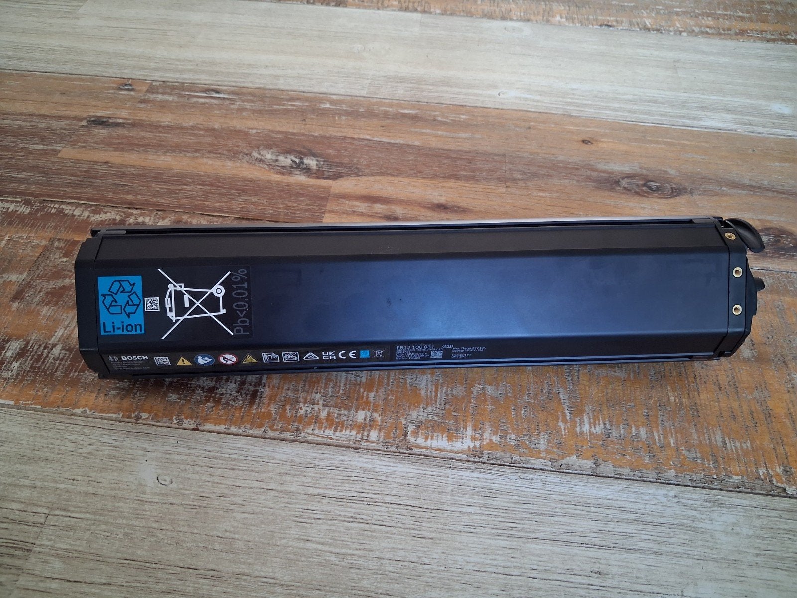Accu Bosch Powertube 500wh verticaal smart  met Garantie, Bosch, Pyter jurjensstrjitte stiens, Zo goed als nieuw, Www.kruitbosch.nl