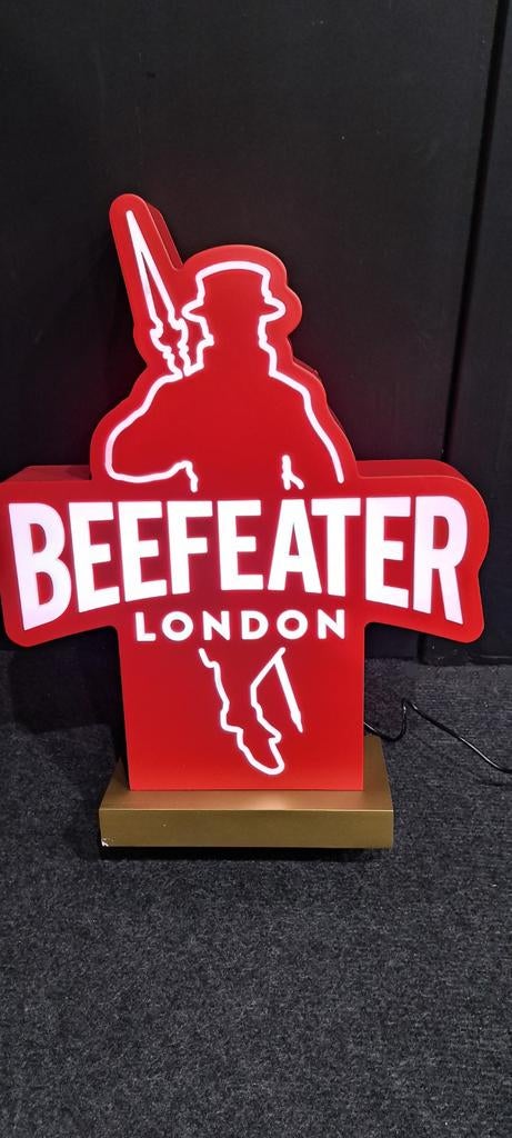 Beefeater lichtreclame uit Londen, Verzamelen, Ophalen of Verzenden