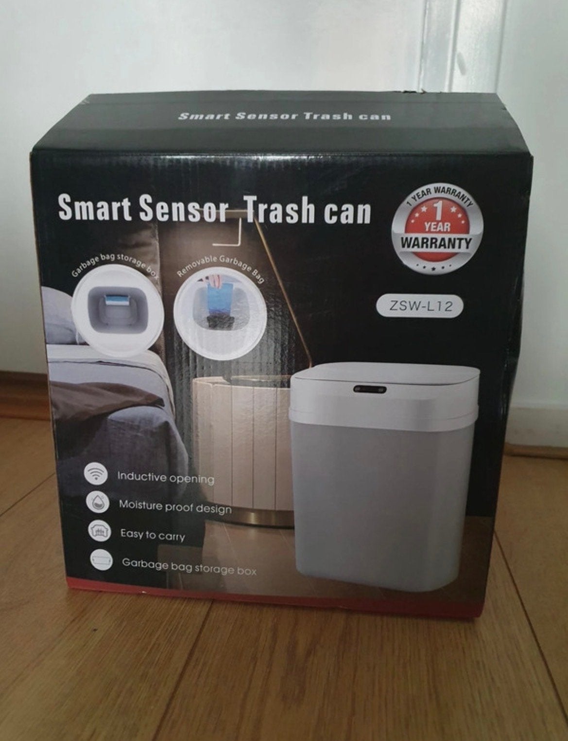 Nieuw smart sensor trash can, Kunststof, Nieuw, Ophalen of Verzenden, 5 – 50