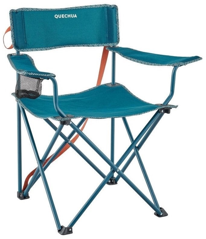 Quechua campingstoelen (4 stuks te koop), Caravans en Kamperen, Ophalen, Zo goed als nieuw, Campingstoel