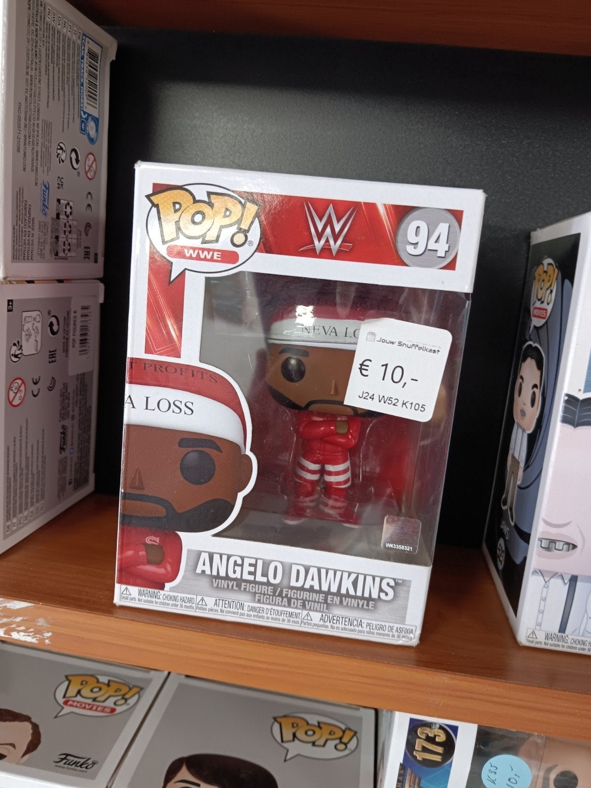 Funko Pop! WWE Angelo Dawkins #94, Ophalen of Verzenden, A, A, A