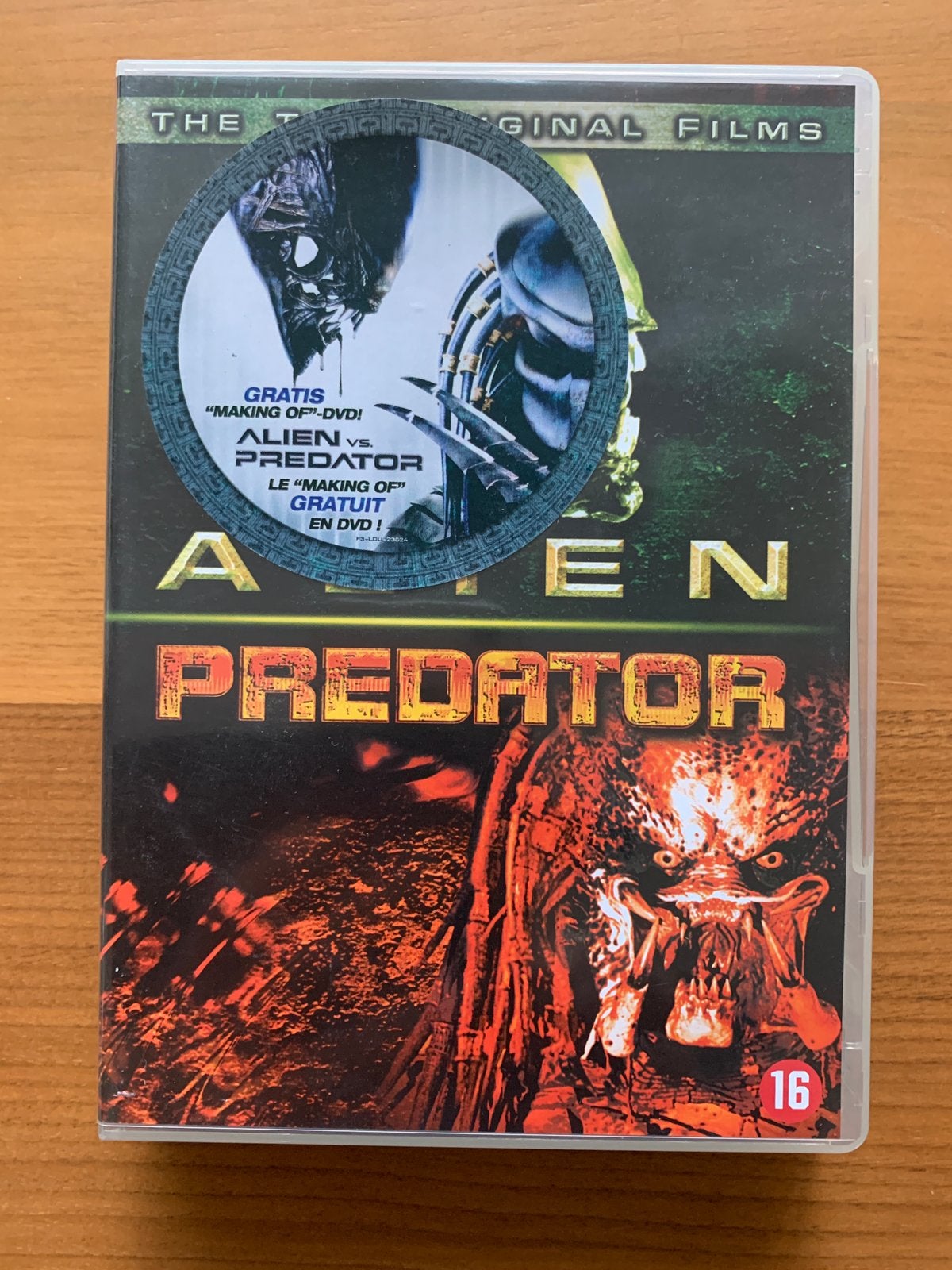 Alien & Predator / The Original Films 3DVD, Bonusmateriaal, Engels, Vanaf 16 jaar, Nederlands