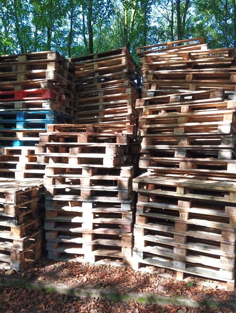 Pallets, Doe-het-zelf en Verbouw, Hout en Planken, Ophalen, Gebruikt, Pallet, Minder dan 200 cm