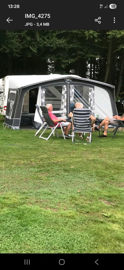 Voortent Dorema Octavia, Caravans en Kamperen, Ophalen, Gebruikt, Ten Cate All Season 240g/m2, Dorema