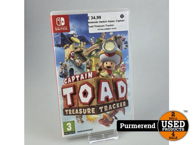 Nintendo Switch Game: Captain Toad Treasure Tracker