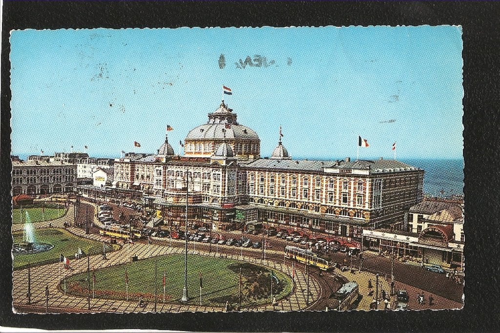 Scheveningen, Kurhaus - Casino, Ophalen of Verzenden, 1960 tot 1980, Gelopen, Zuid-Holland