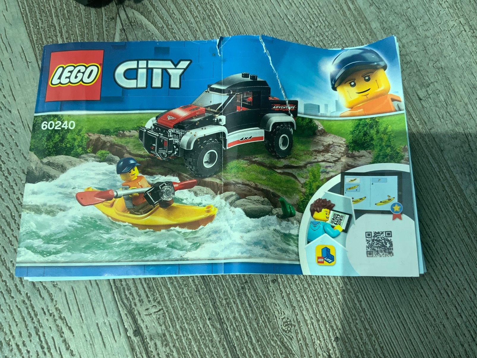 Lego auto en kano, Ophalen of Verzenden, Zo goed als nieuw