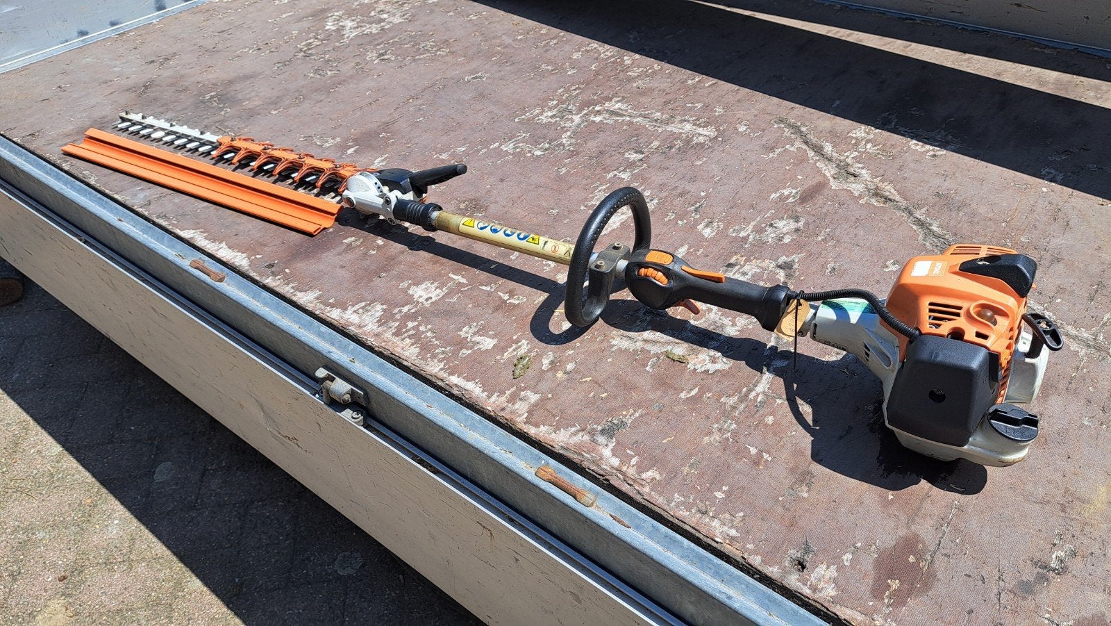 Stihl HL91 KC stokheggenschaar 2016 met garantie, Ophalen, Gebruikt, ????, JL 91KC