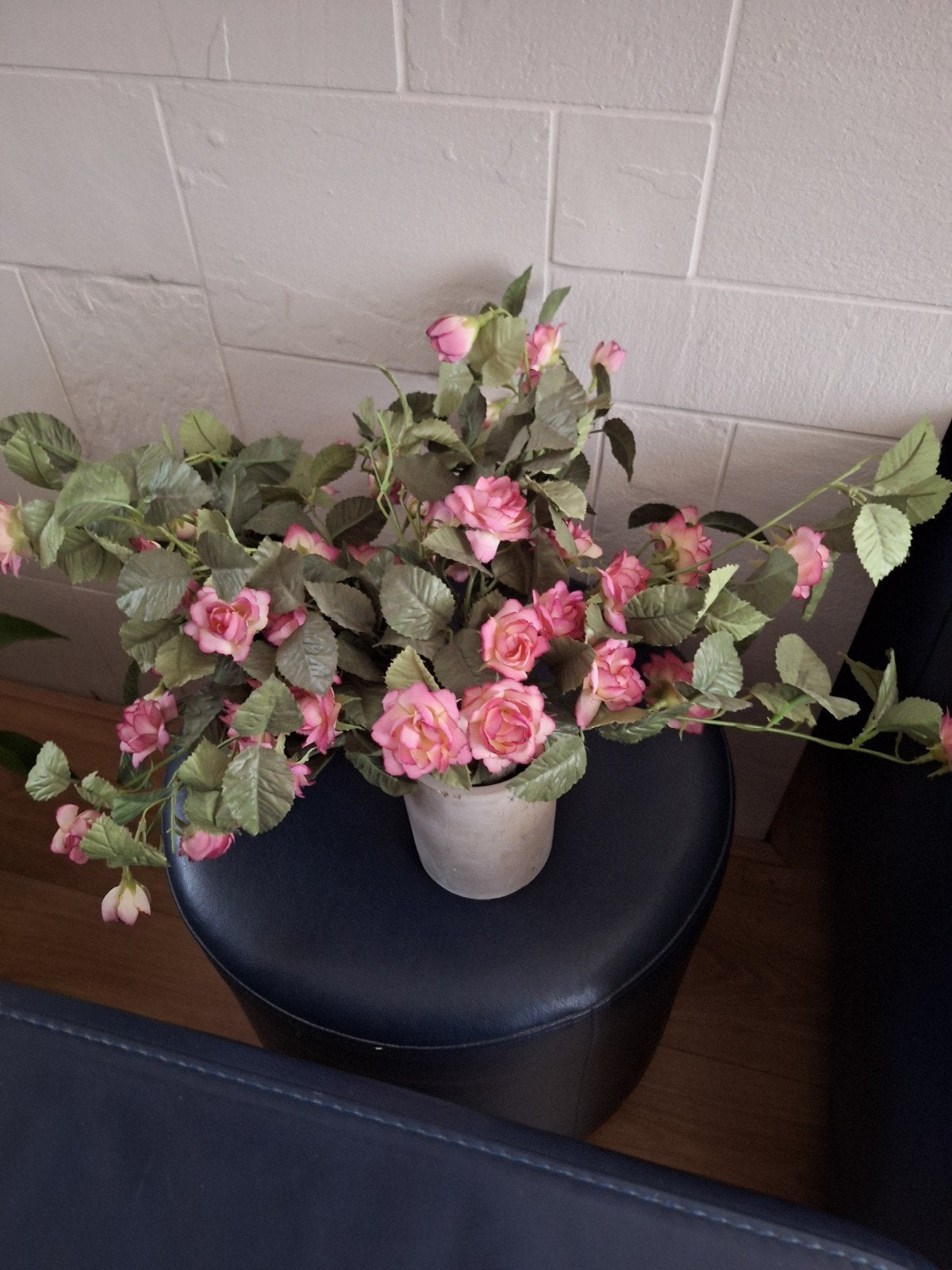 kunstbloemen, Ophalen