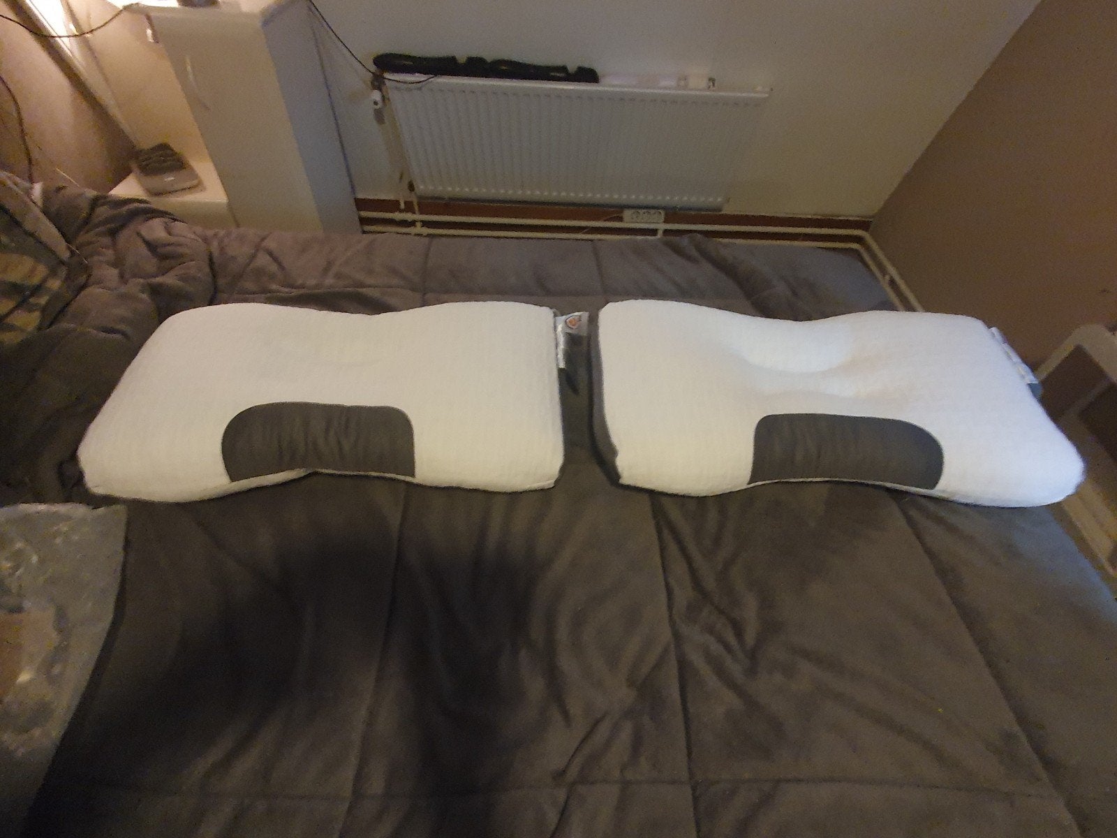 Ergonomisch hoofdkussen - Neksteun kussen, Eenpersoons, Wit, Nieuw, Ophalen of Verzenden