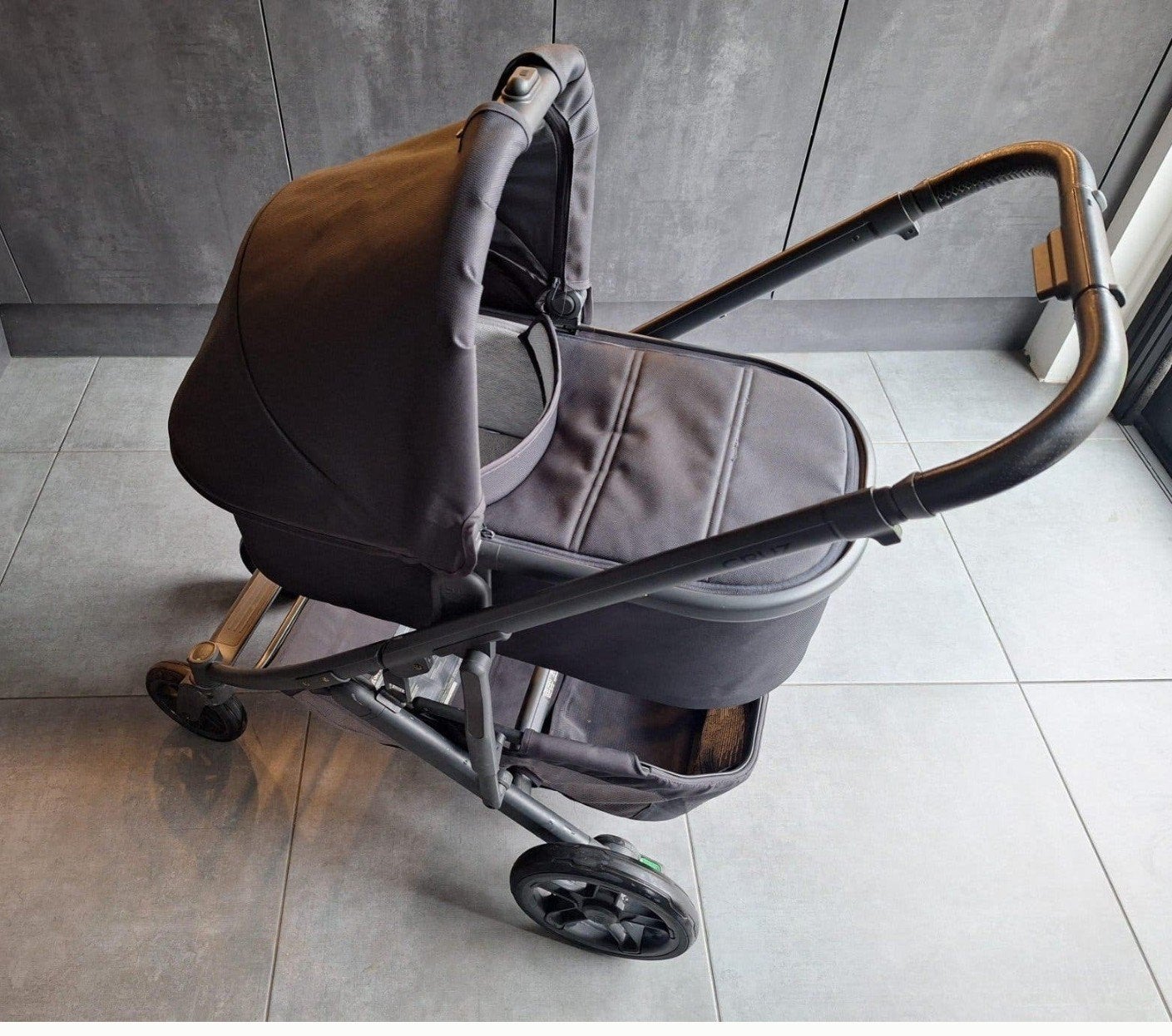 Uppababy Cruz v2 kinderwagen en buggy in 1+ veel accessoires, Ophalen, Zo goed als nieuw, Overige merken, Verstelbare duwstang