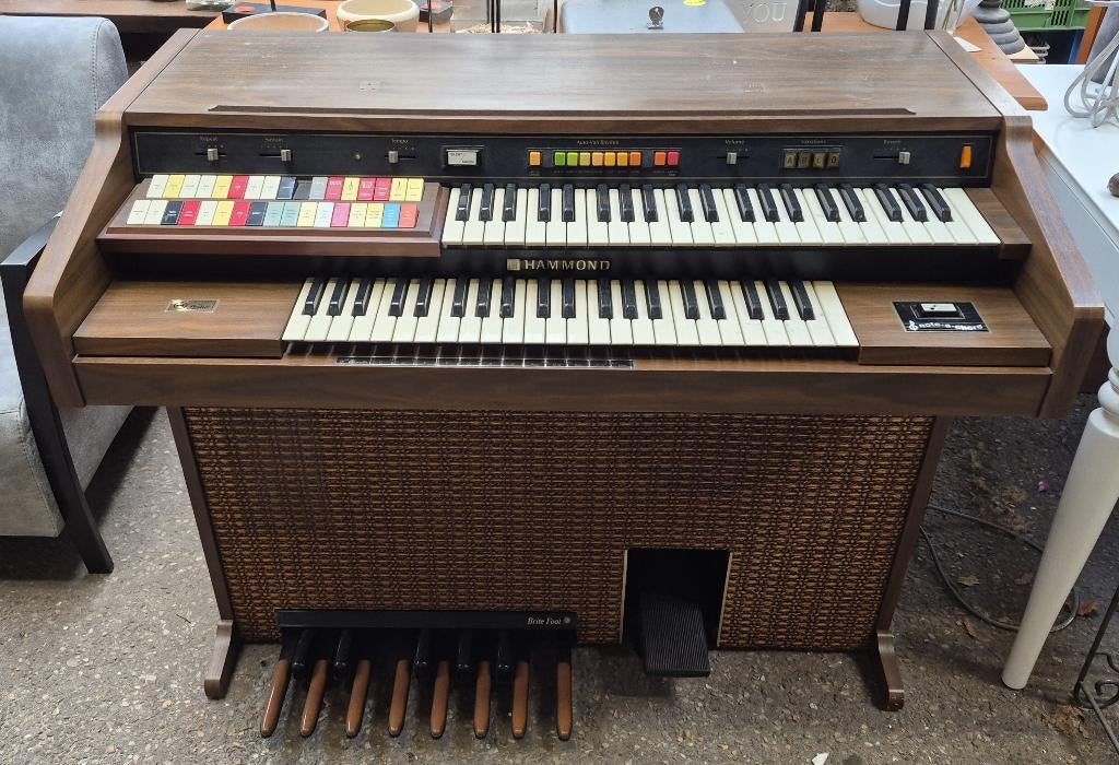 Hammond orgel in goede staat, Muziek en Instrumenten, Orgels, Ophalen, Gebruikt, 2 klavieren, Orgel