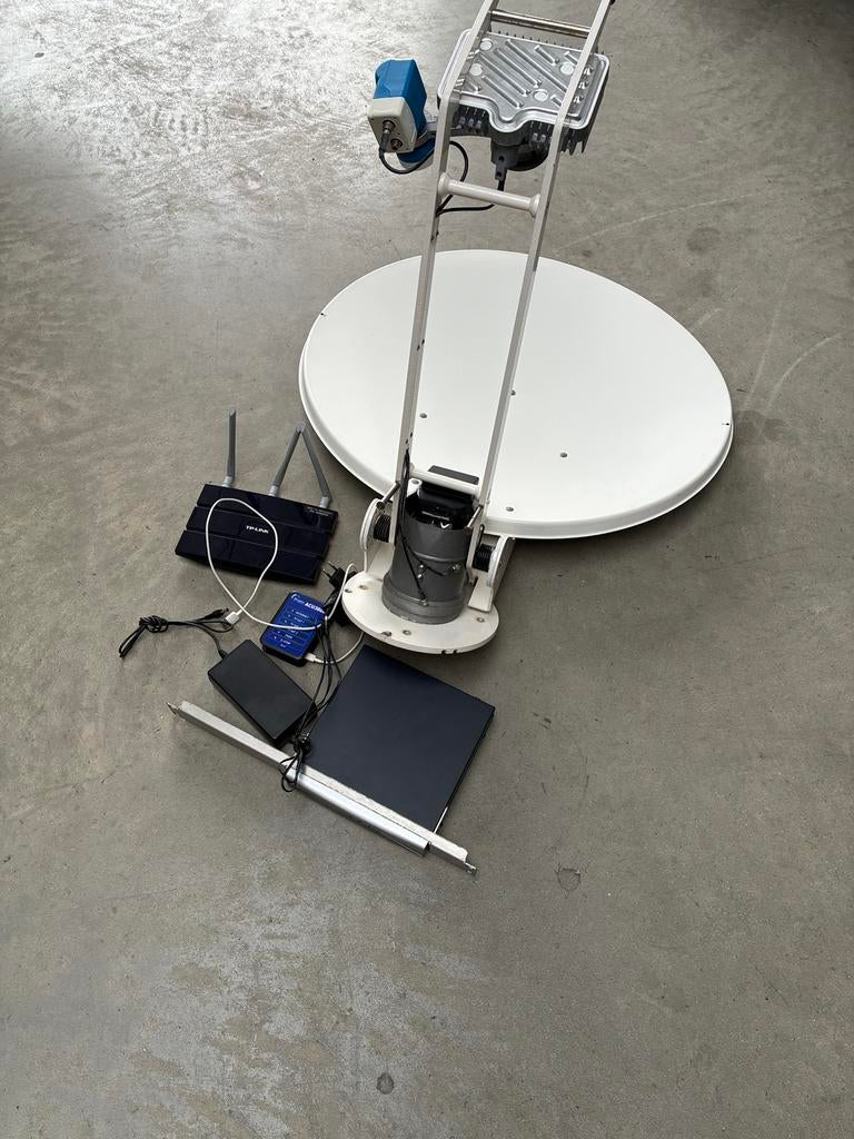 IP Copter KA Sat internet setup, Audio, Tv en Foto, Schotelantennes, Ophalen, Niet werkend, Overige merken