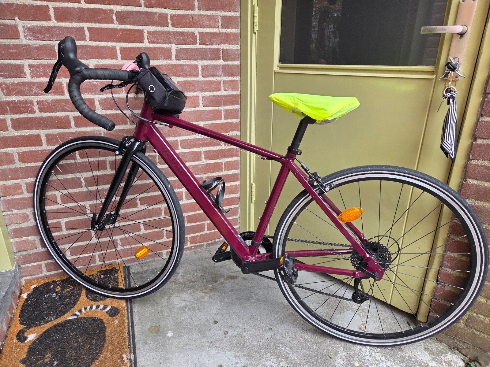 Dames Racefiets - kleine maat!, Fietsen en Brommers, Fietsen | Racefietsen, Gebruikt, Velgrem, Minder dan 49 cm, Overige maten