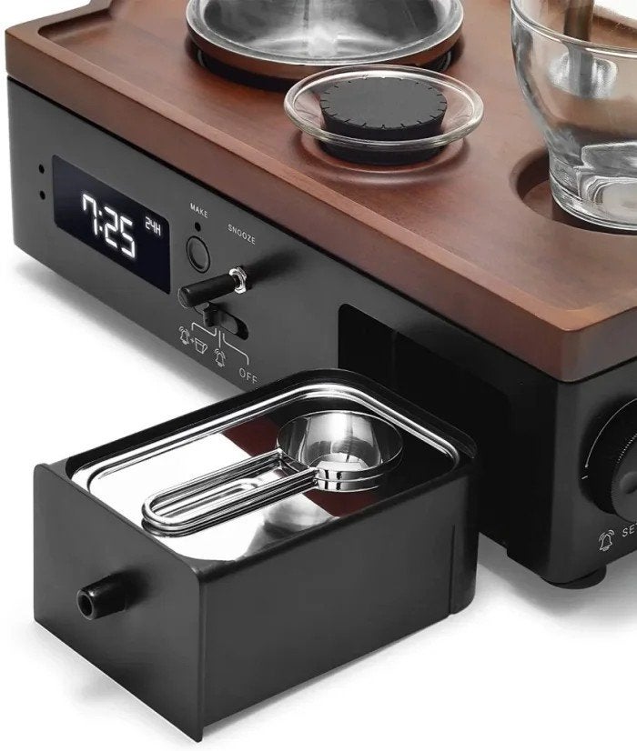 Joy Resolve Barisieur 2.0 Koffiezetapparaat met Alarm, Gemalen koffie, Ophalen of Verzenden, 1 kopje, Koffiemachine