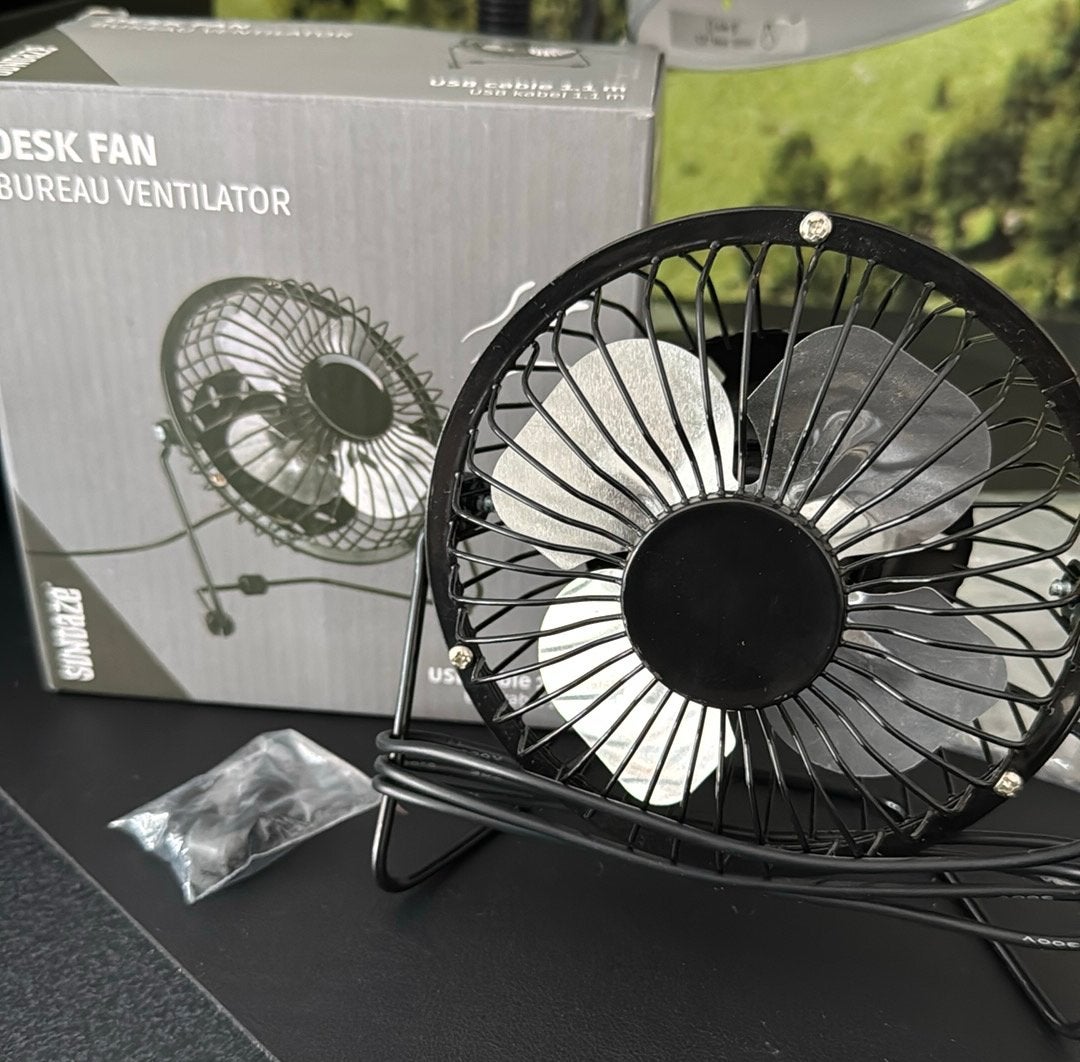 Bureau ventilator voor pc/laptop, Witgoed en Apparatuur, Ventilatoren, Ophalen of Verzenden, Gebruikt, Overige