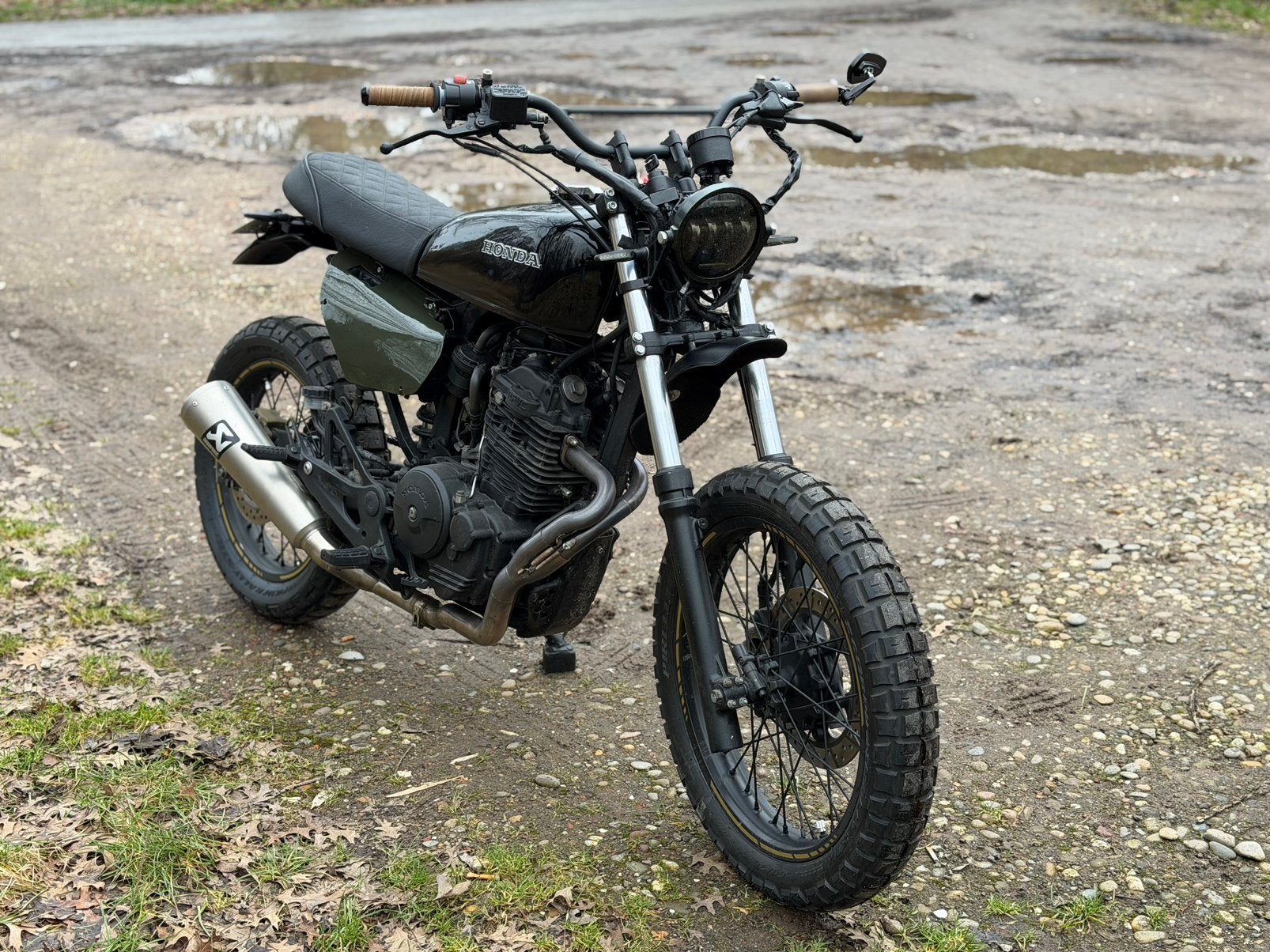 Honda Scrambler SLR 650, Motoren, Motoren | Honda, Gebruikt, Particulier, Minimaal motorrijbewijs A2, Handgeschakeld