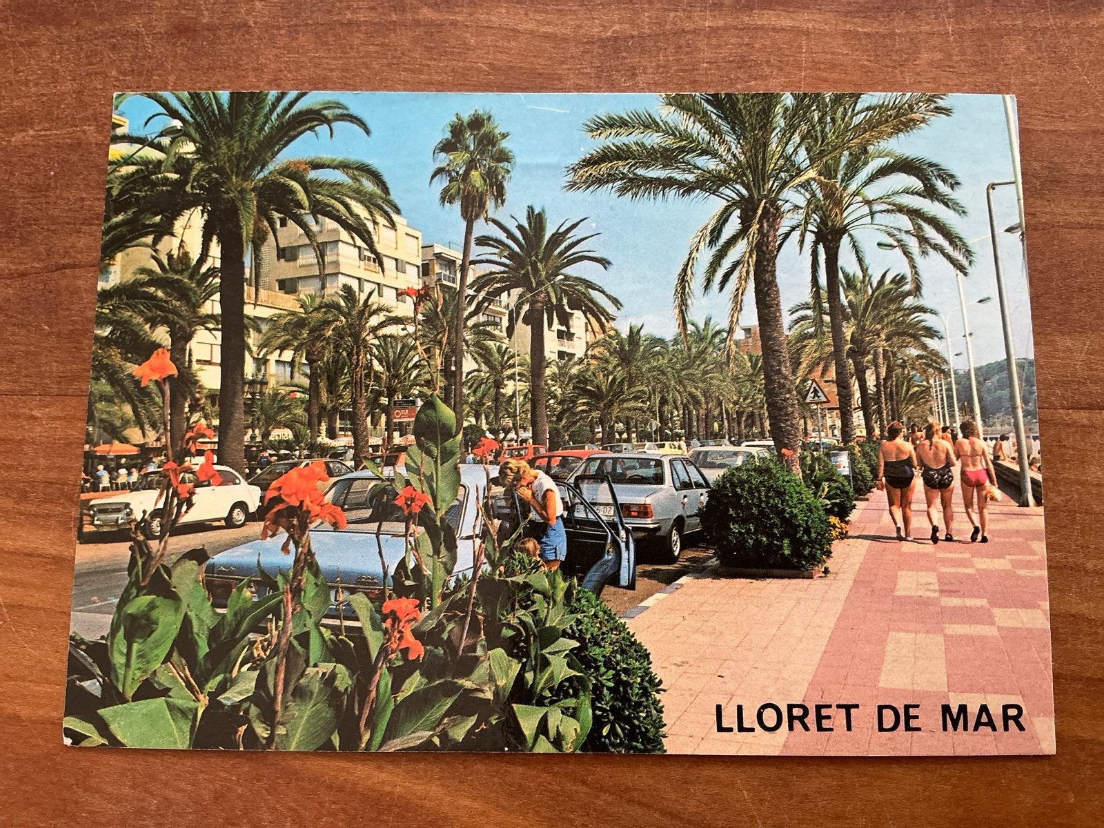 Vintage Ansichtkaart Lloret de Mar (1980-heden), Ophalen of Verzenden, 1980 tot heden, Gelopen, Overig Europa