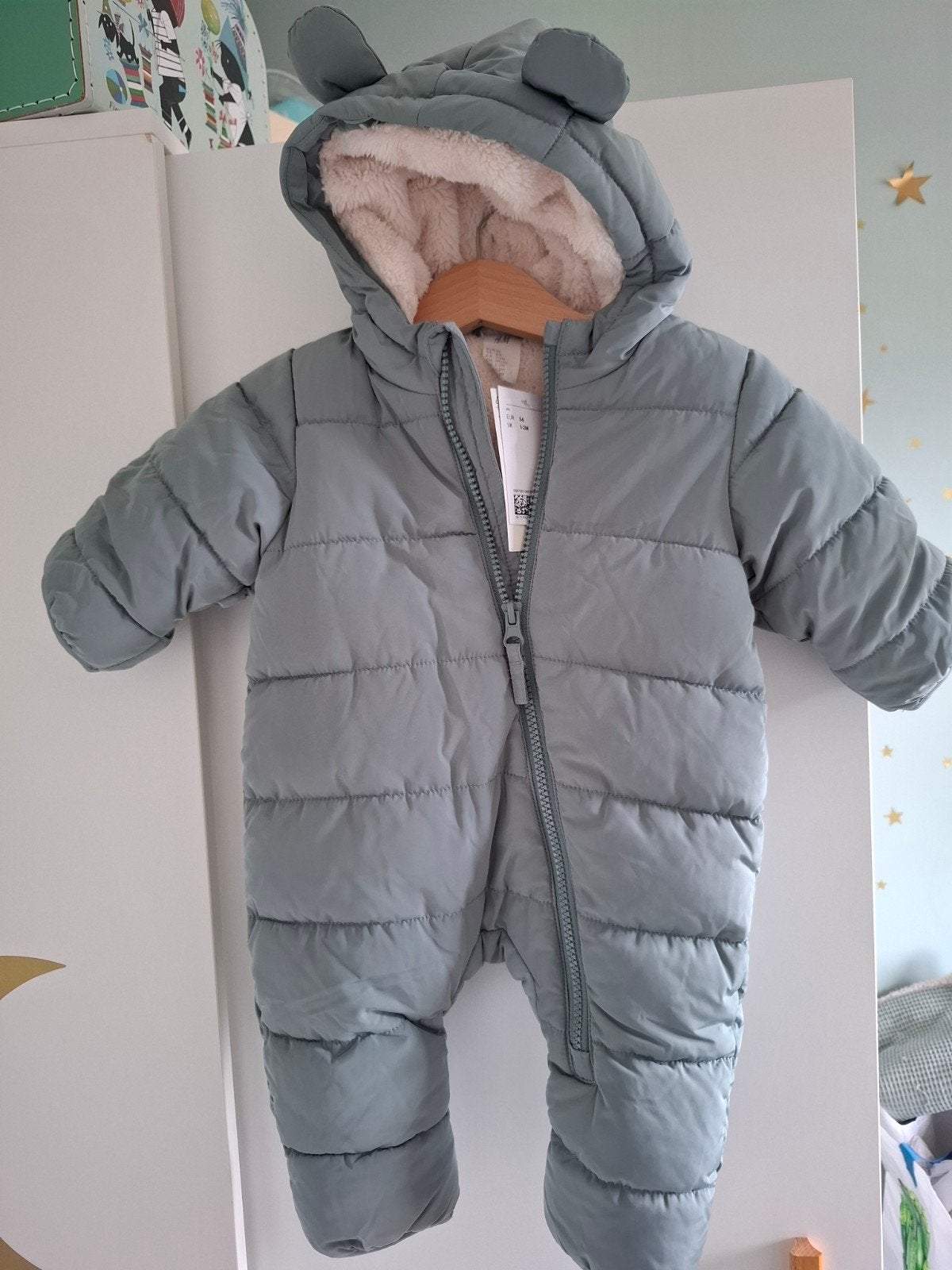 Nieuw H&M buitenpak maat 56 met kaartjes, Jongetje of Meisje, H&M, Nieuw, Ophalen of Verzenden
