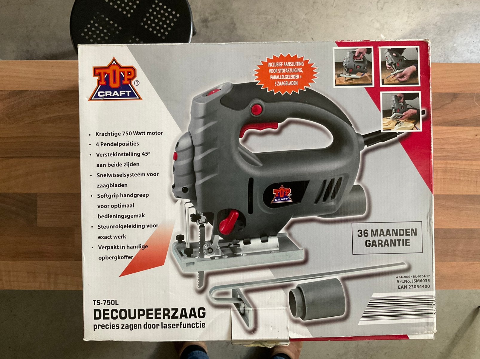 Decoupeerzaag, Ophalen, Decoupeerzaag, Zo goed als nieuw, 30 tot 70 mm