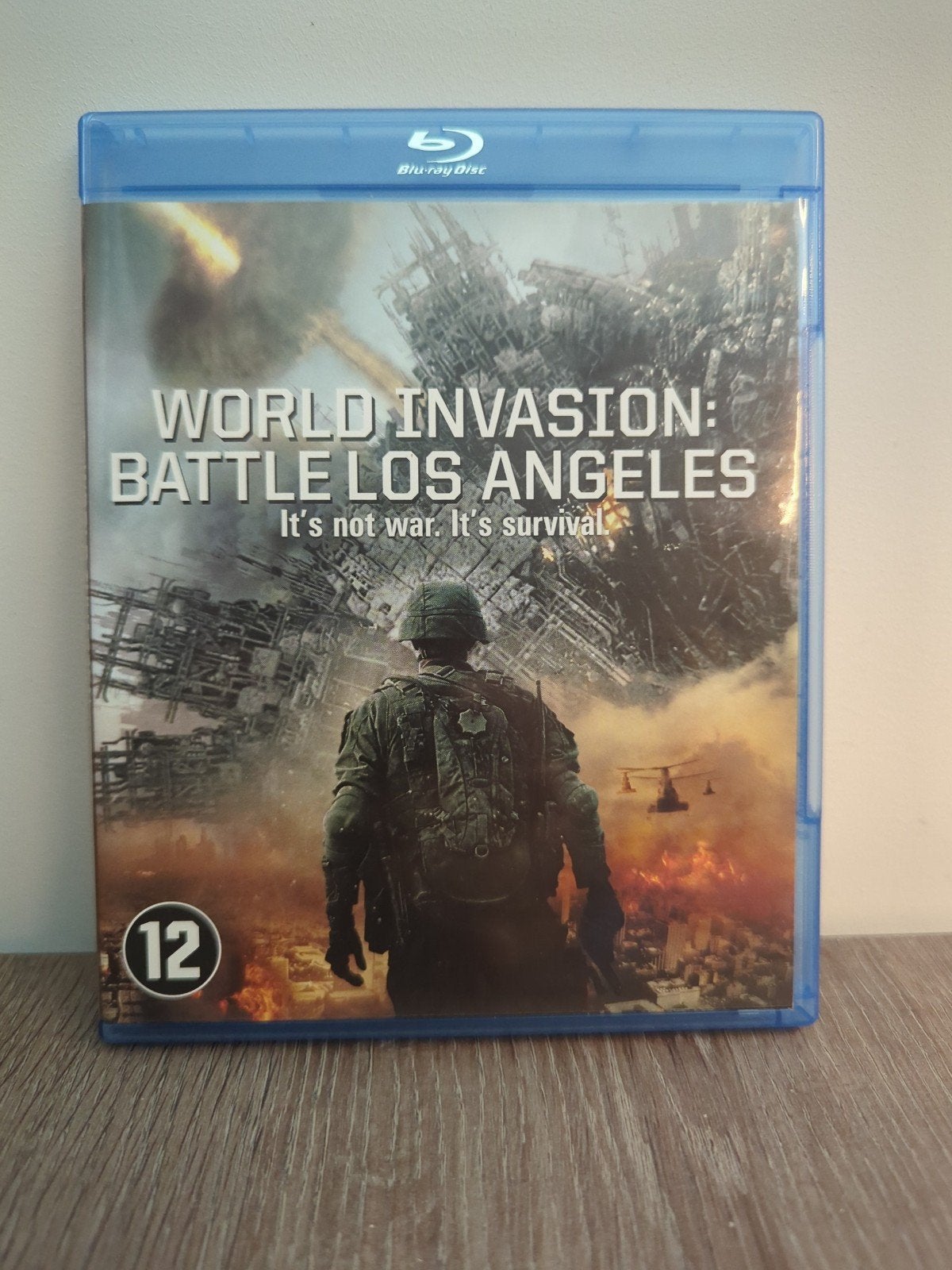 World Invasion: Battle Los Angeles Blu-ray, Gebruikt, Film, Actie, Ophalen of Verzenden