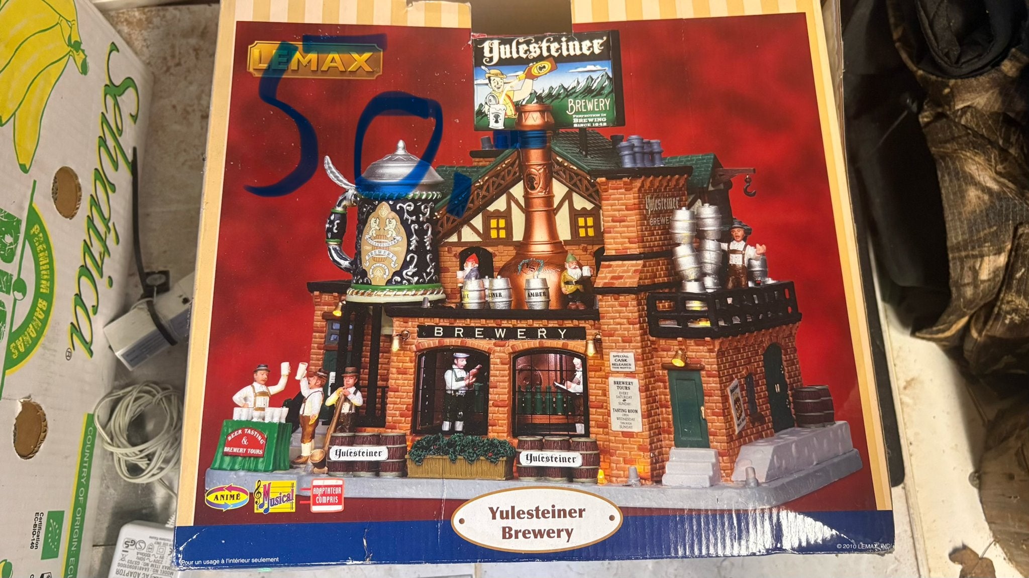 Lemax Yuletsteiner Brewery - Kerstdorp Huisje, Ophalen, Gebruikt