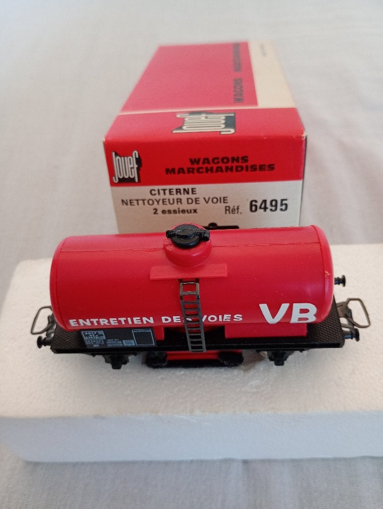 ketelwagen JOUEF 6495, Ophalen, Gelijkstroom, Jouef, Wagon