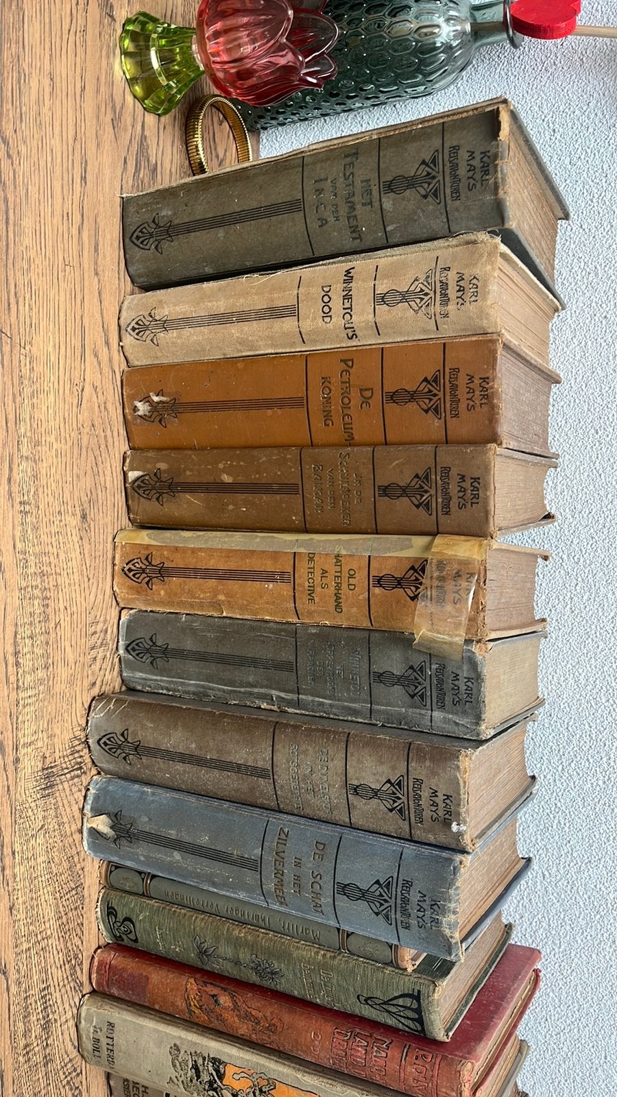 Allerlei boeken oude boeken, Ophalen