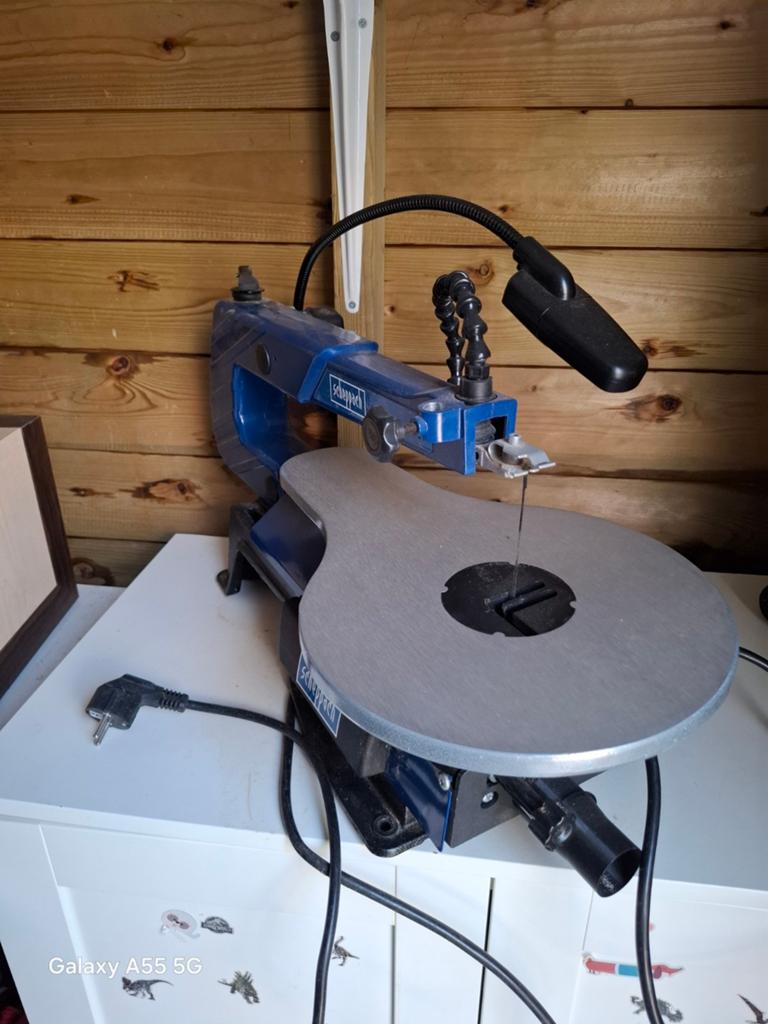 Scheppach figuurzaag - Zo goed als nieuw, Ophalen, Zo goed als nieuw, Figuurzaag, Scheppach