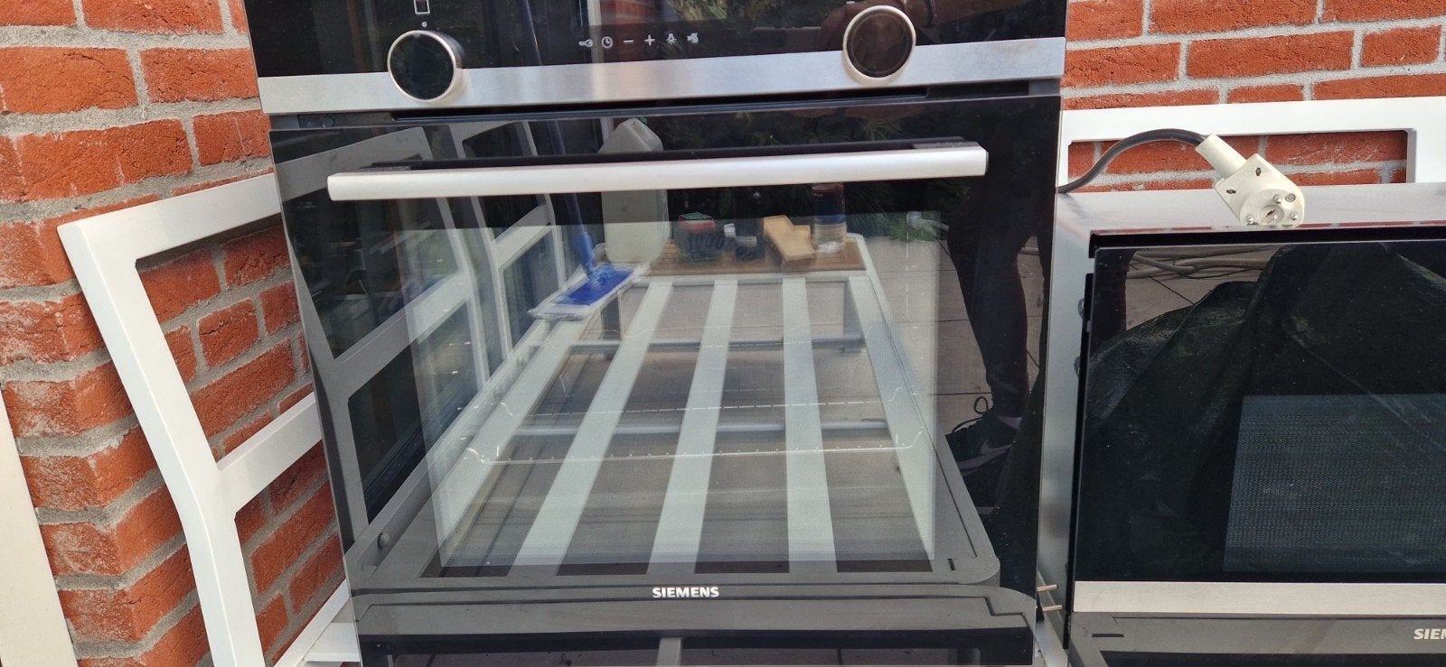 Siemens zelfreinigende oven, Witgoed en Apparatuur, Ophalen, Gebruikt, Hete lucht, Heteluchtoven