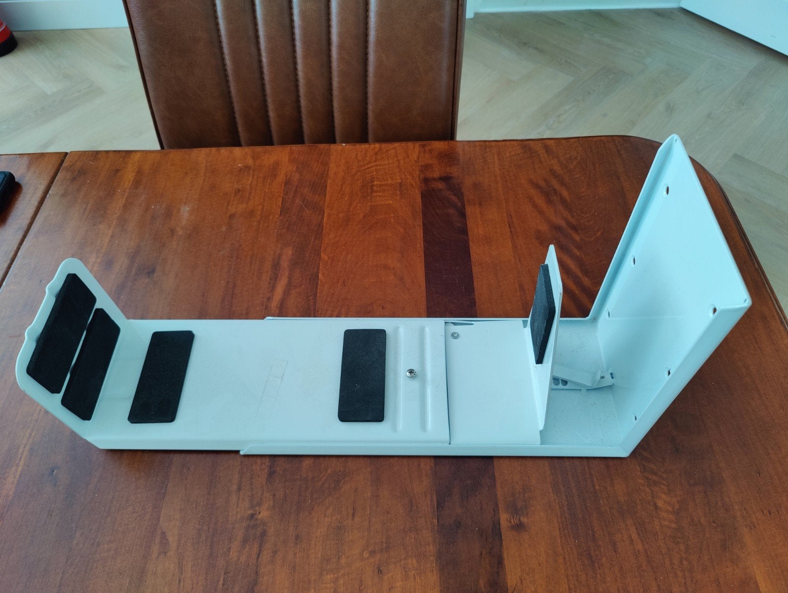 Desktop computer houder voor onder bureau - Wit, Ophalen of Verzenden, Gebruikt