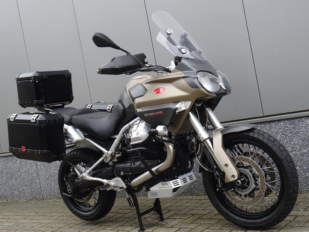 Moto Guzzi STELVIO NTX (bj 2009), Motoren, Motoren | Moto Guzzi, Bedrijf, Toermotor, 1200 cc