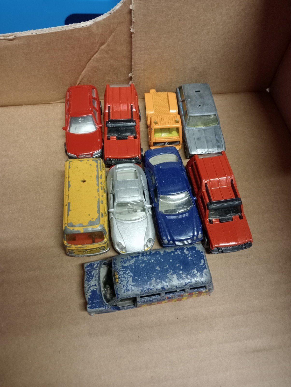 9x siku modellen, Ophalen of Verzenden, Gebruikt, Auto