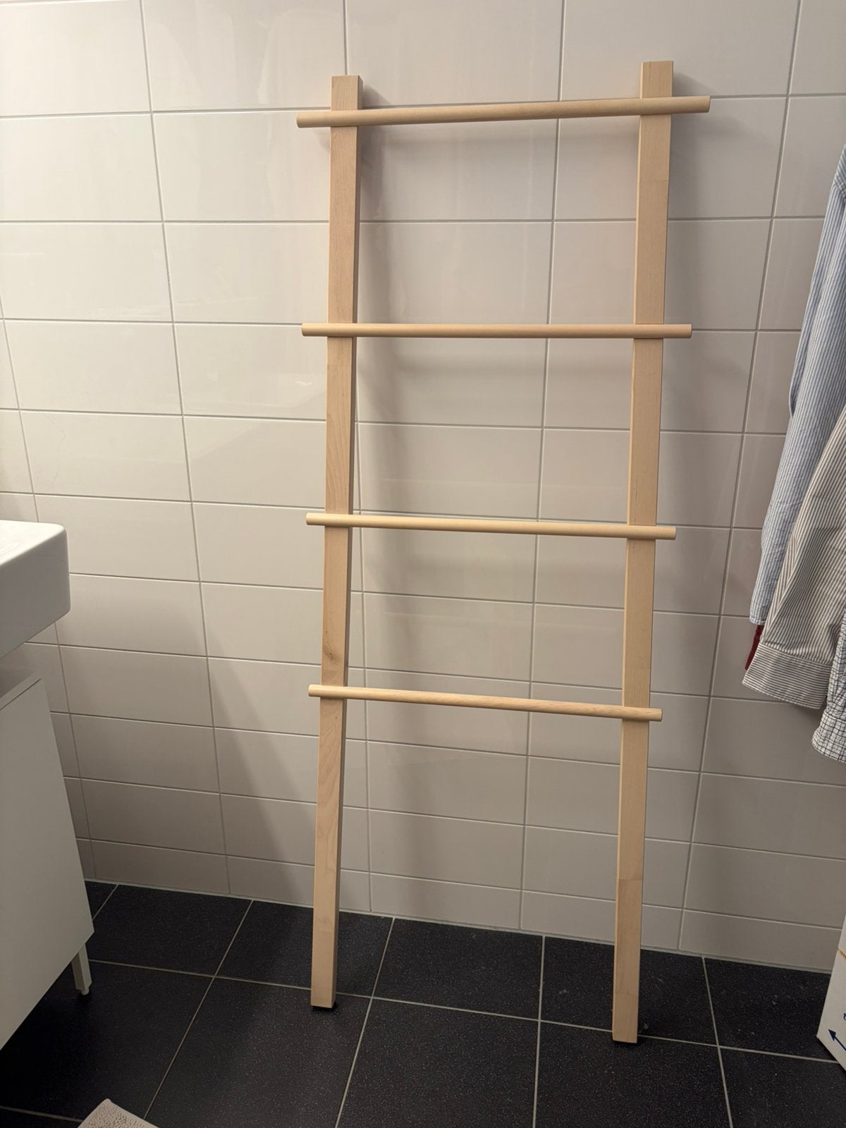 Handdoekenrek, Ophalen, Overige typen, 50 tot 100 cm, Zo goed als nieuw