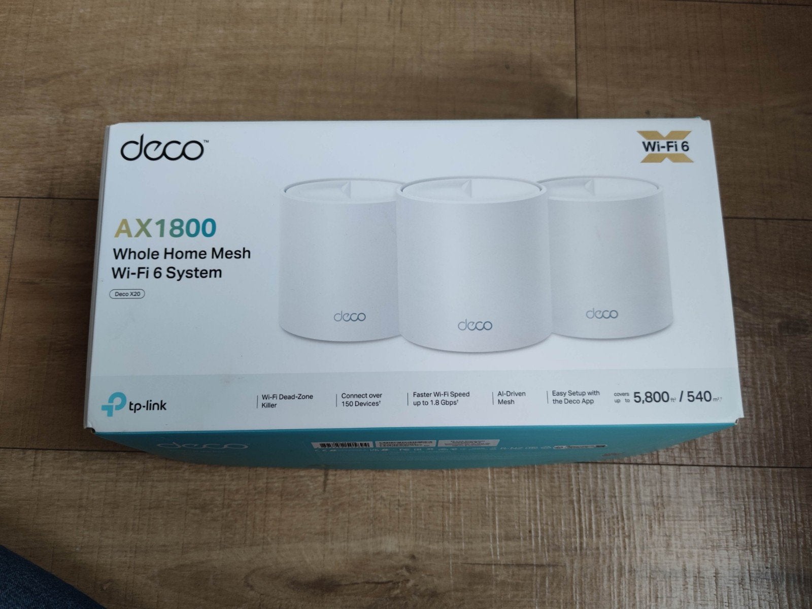 TP-Link Deco X20 3pack Mesh wifi versterker - Wifi 6, Computers en Software, WiFi-versterkers, Ophalen, Nieuw, Deco TP Link