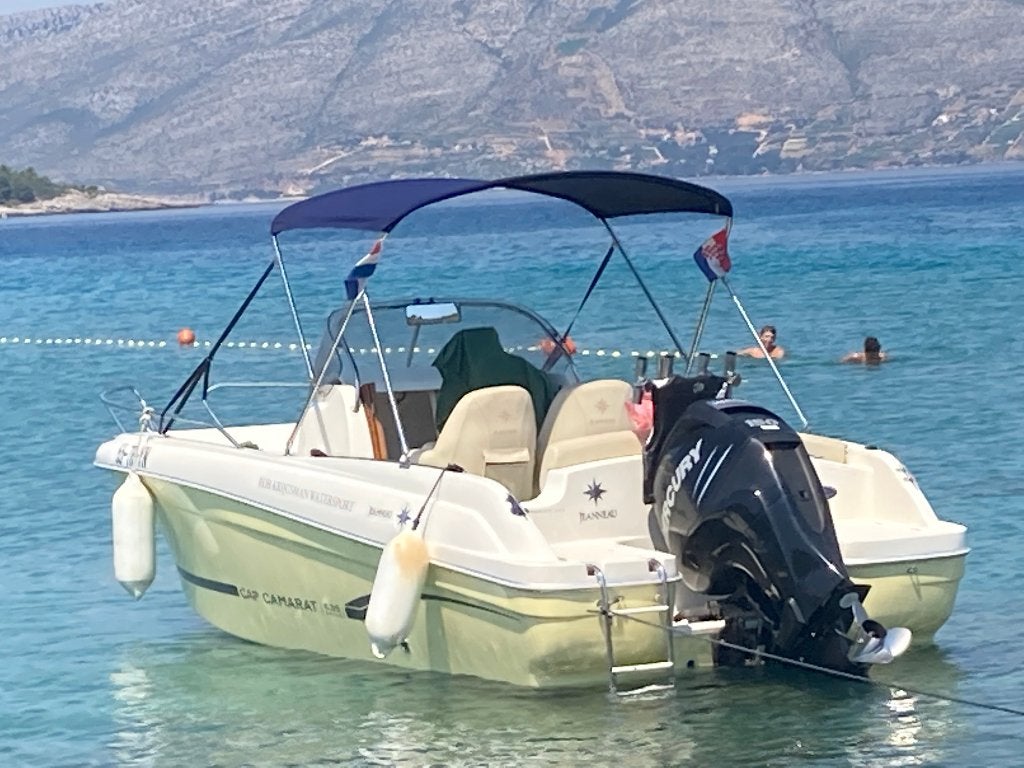 Jeanneau Cap Camarat 635 compleet vaarklaar, Watersport en Boten, Gebruikt, Viertaktmotor, 150 pk, Ophalen